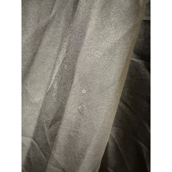 Badgley Mischka Navy Blue Black Wedding High Low Gown Dress Size 10 Flawed - Picture 8 of 16